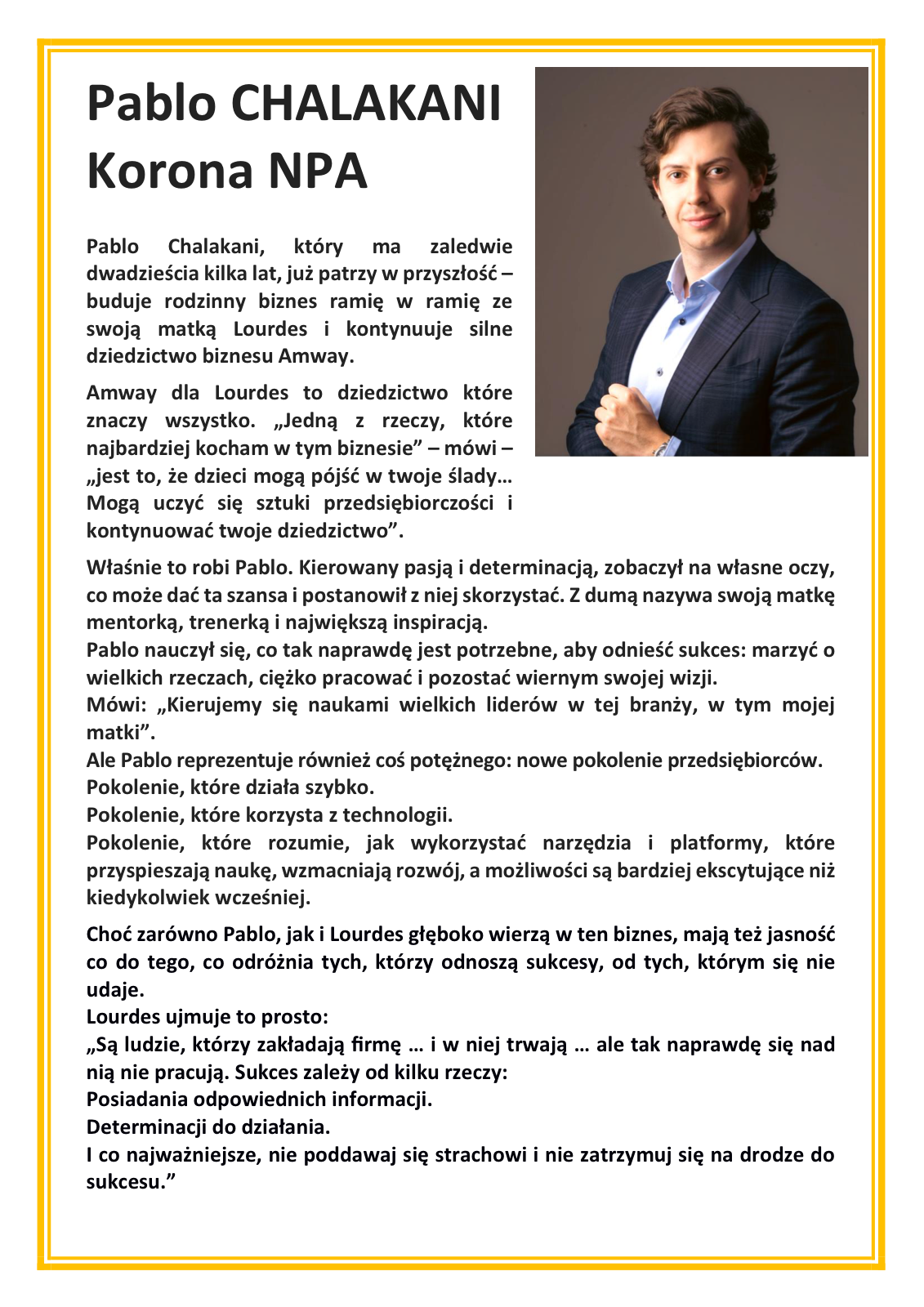 Profil prelegenta